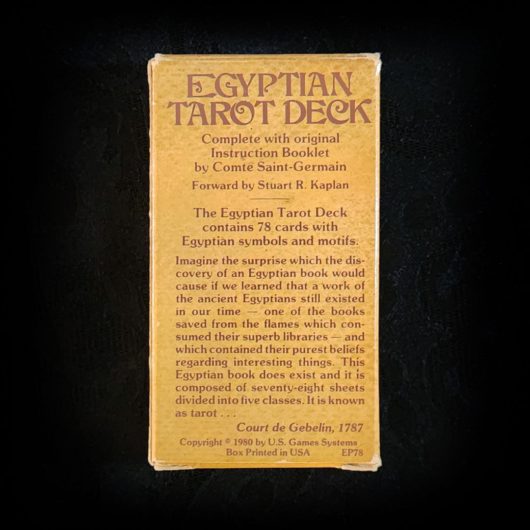 Egyptian Tarot Deck