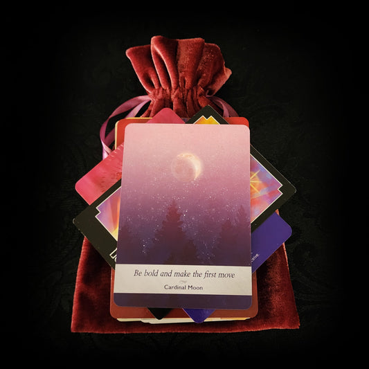 Mixed Tarot and Oracle Card Collection Pink Velvet 50 Cards