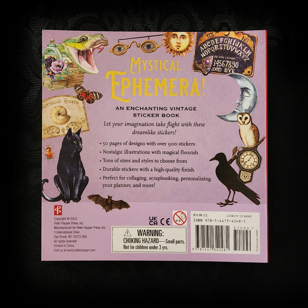 Mystical Ephemera! An Enchanting Vintage Sticker Book