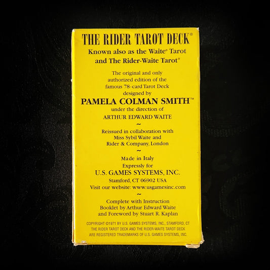 The Rider Tarot Deck