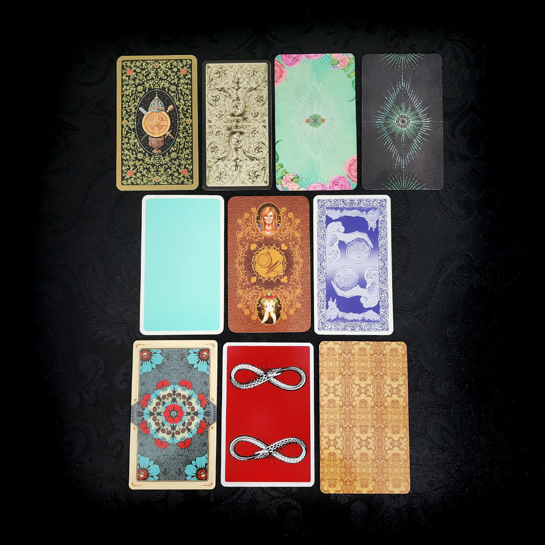 10 Mixed The Wheel of Fortune Tarot Cards