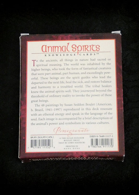 Animal Spirits Knowledge Cards