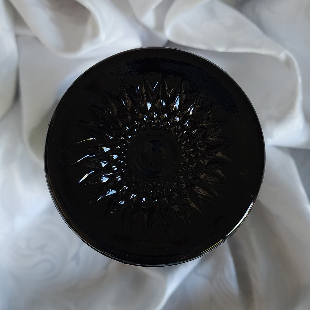 Black Monarch Daisy Goblet