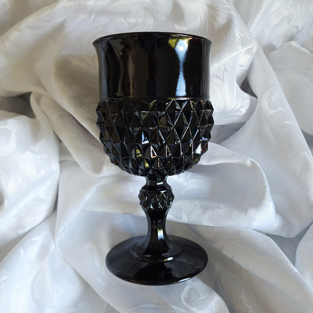 Diamond Point Wine Glasses