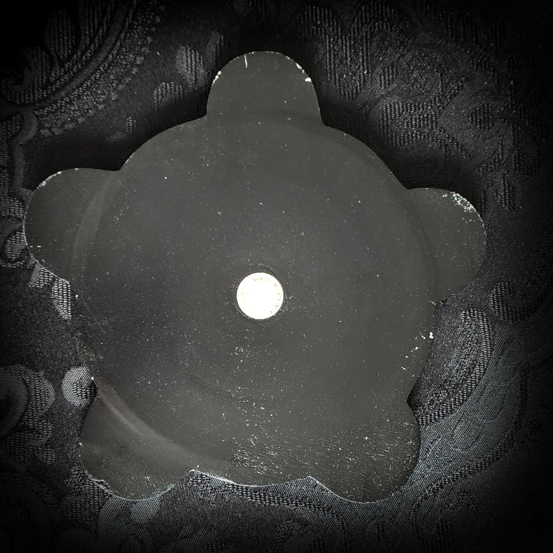 Black Pentacle Altar Tile for Tealights