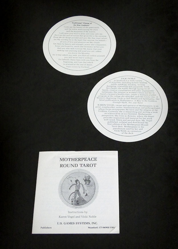 Motherpeace Round Tarot