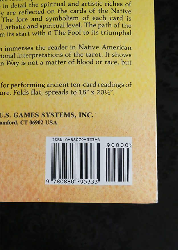Native American Tarot Deck & Book Set