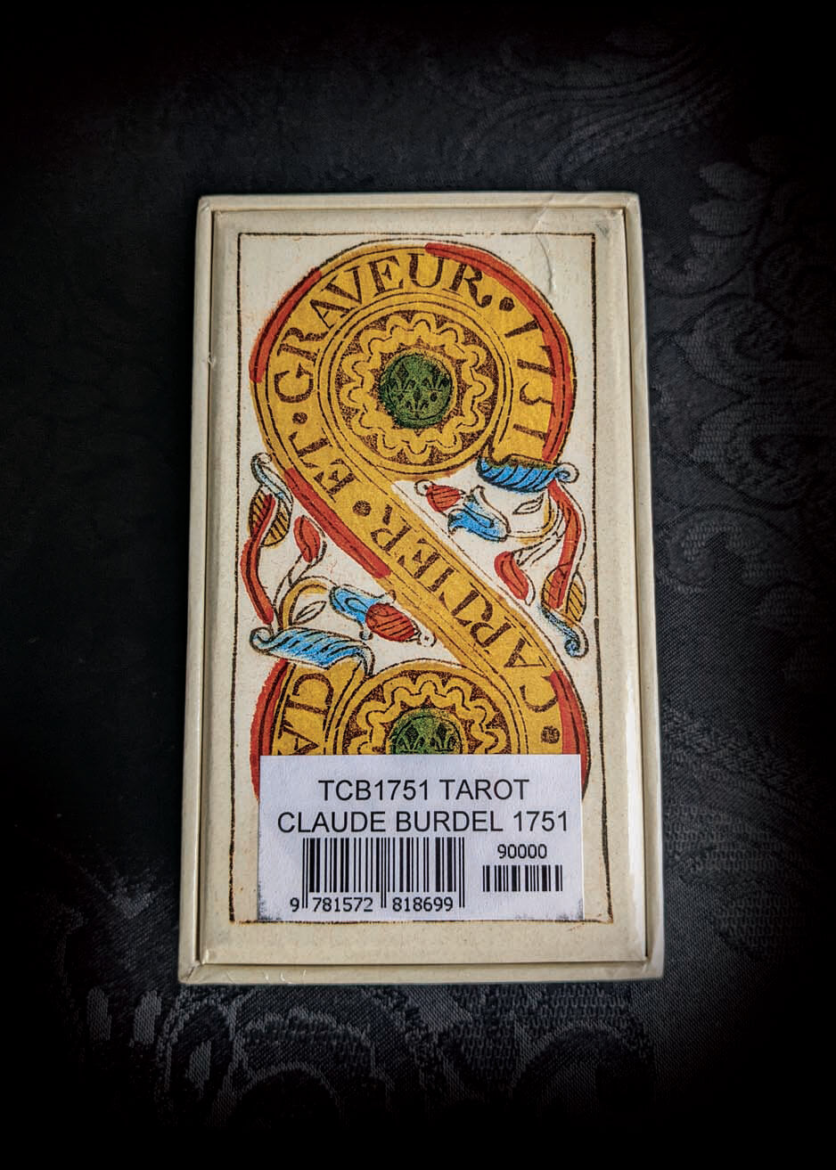 Tarot Claude Burdel 1751