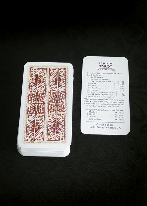 Tarot De Tahiti Motifs Polynesiens