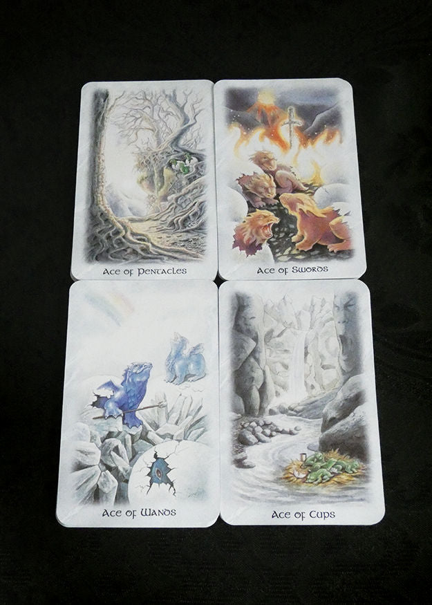 The Celtic Dragon Tarot Book & Deck Set