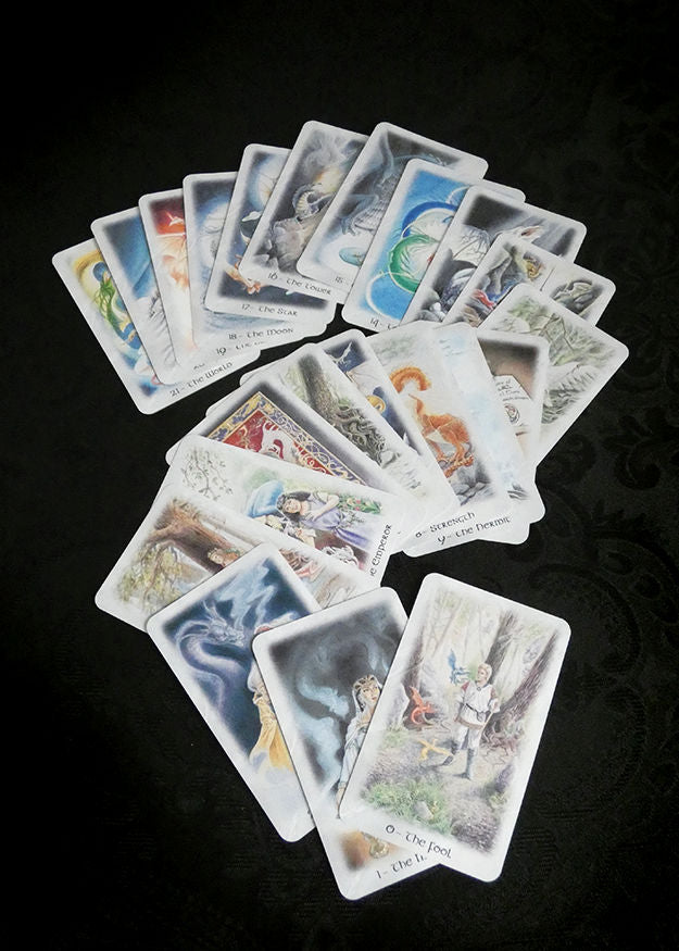 The Celtic Dragon Tarot Book & Deck Set