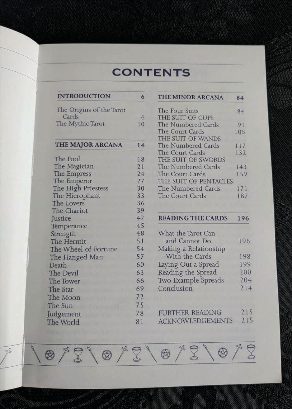 Mythic Tarot Guidebook, The