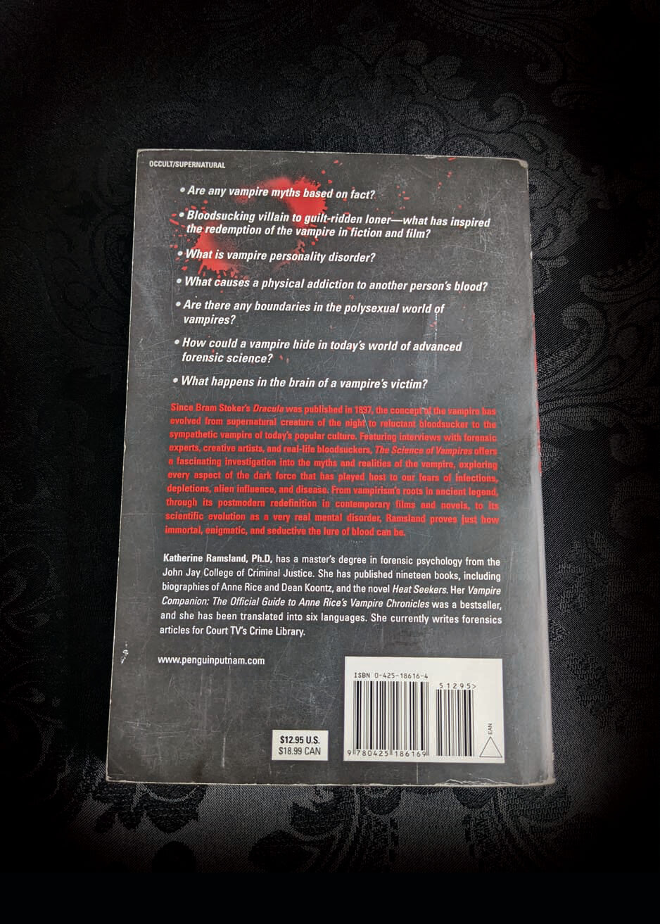 Science of Vampires, The