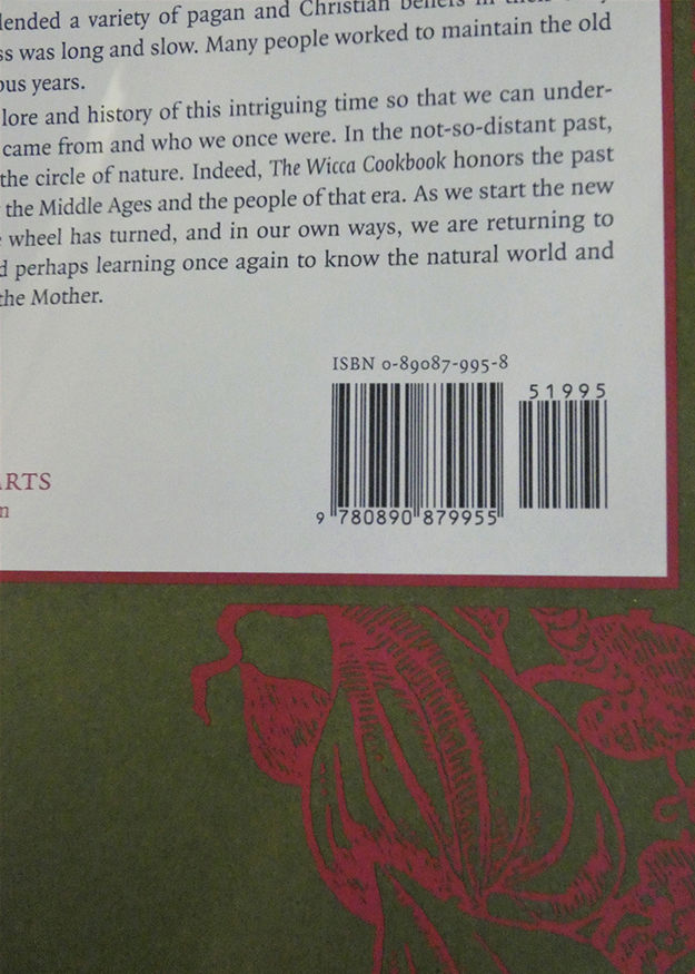 Wicca Cookbook; Recipes, Ritual, and Lore, The
