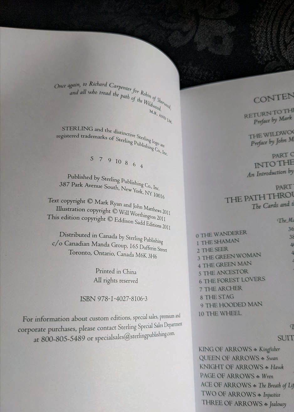Wild Wood Tarot Guidebook, The