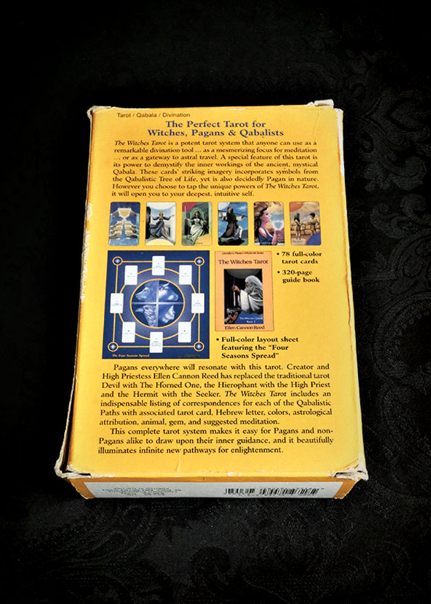 The Witches Tarot Deck and Book Set