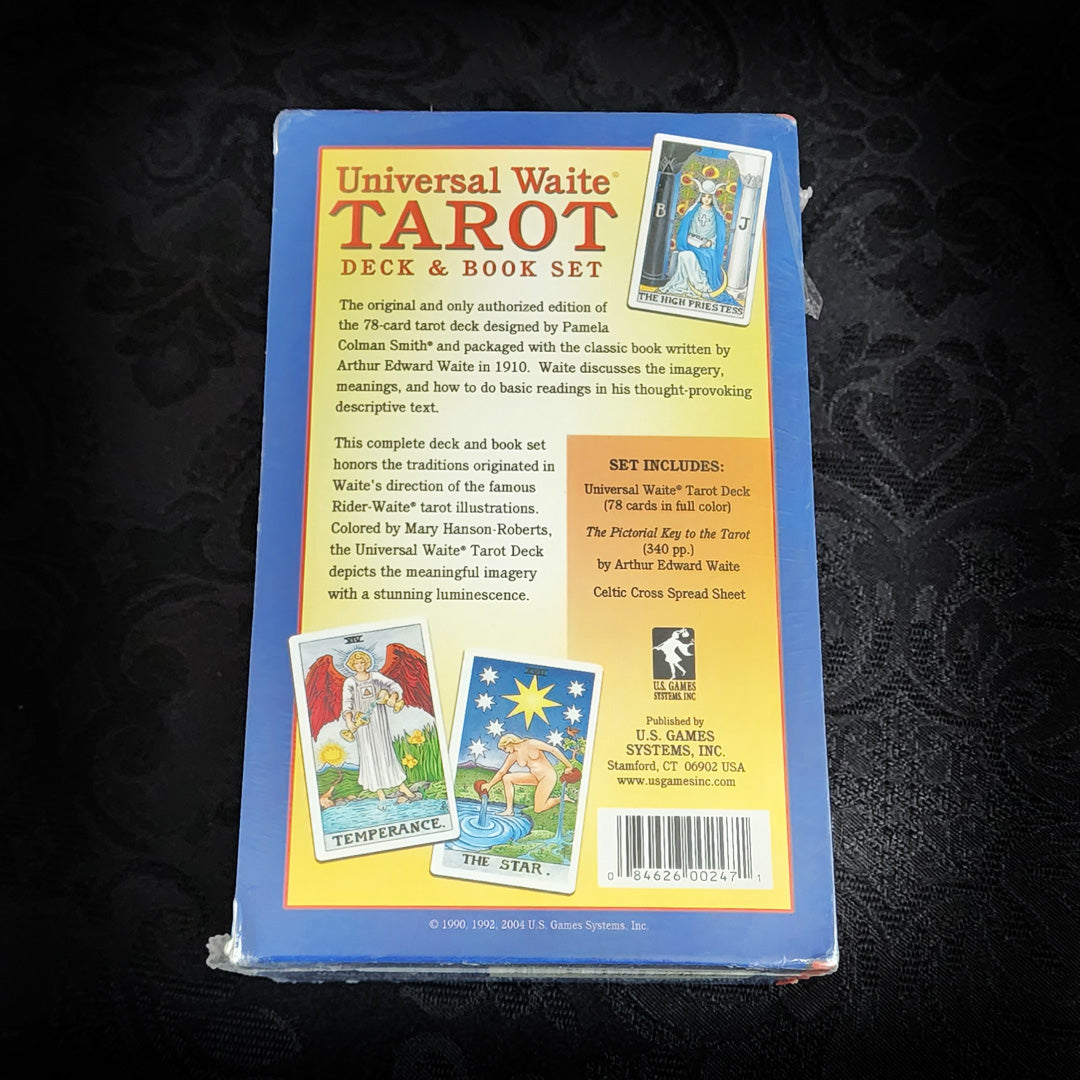 Universal Waite Tarot Deck & Book Set