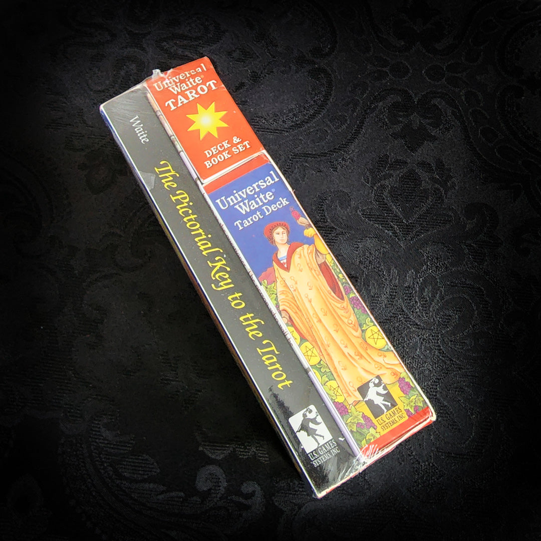 Universal Waite Tarot Deck & Book Set