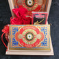 Boîte Rituelle de Divination Carmin