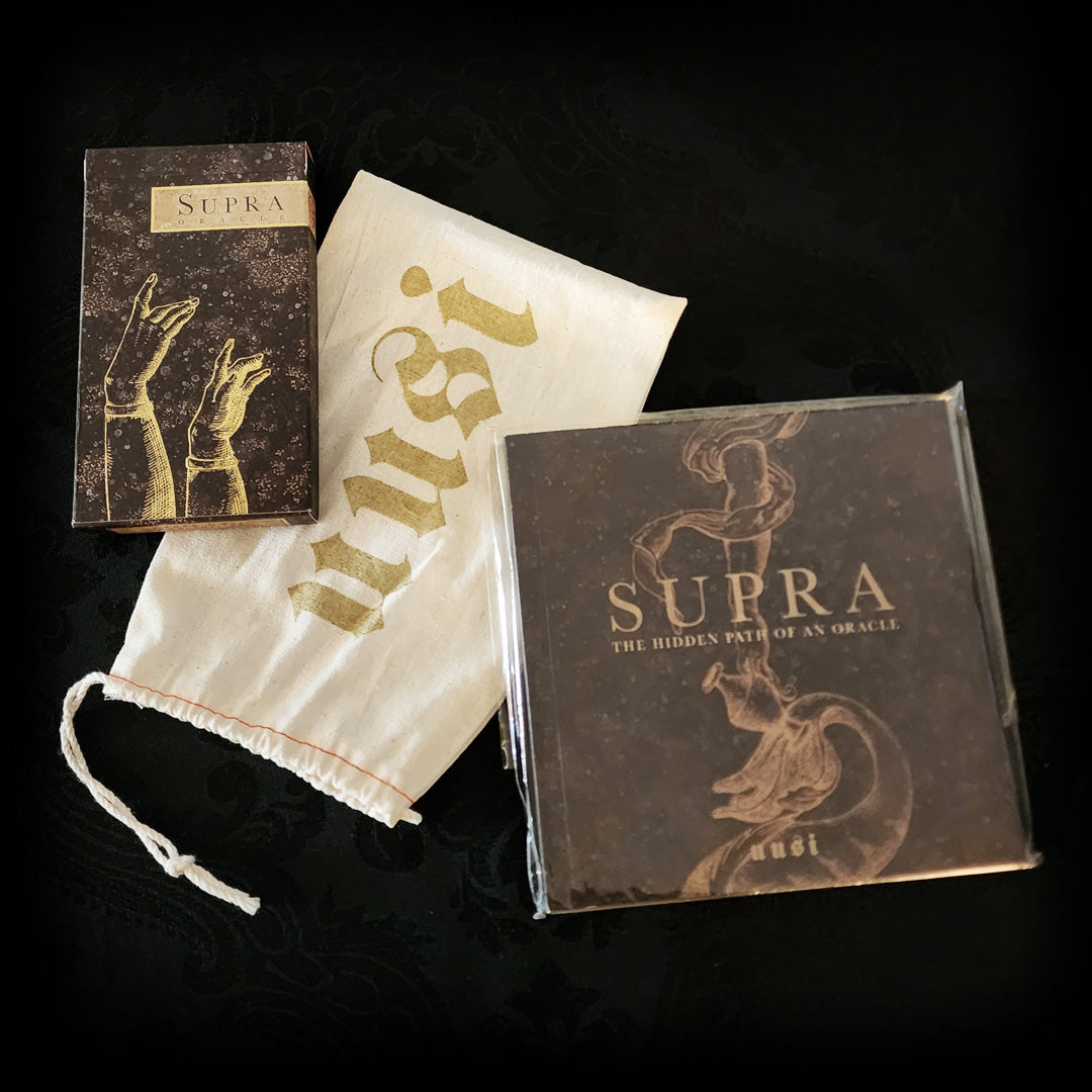 UUSI Supra Oracle Book and Deck First Edition 2779/5000