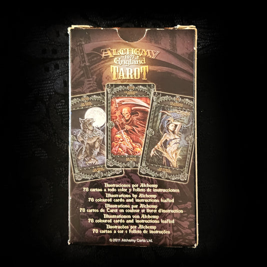 Alchemy 1977 England Tarot Deck