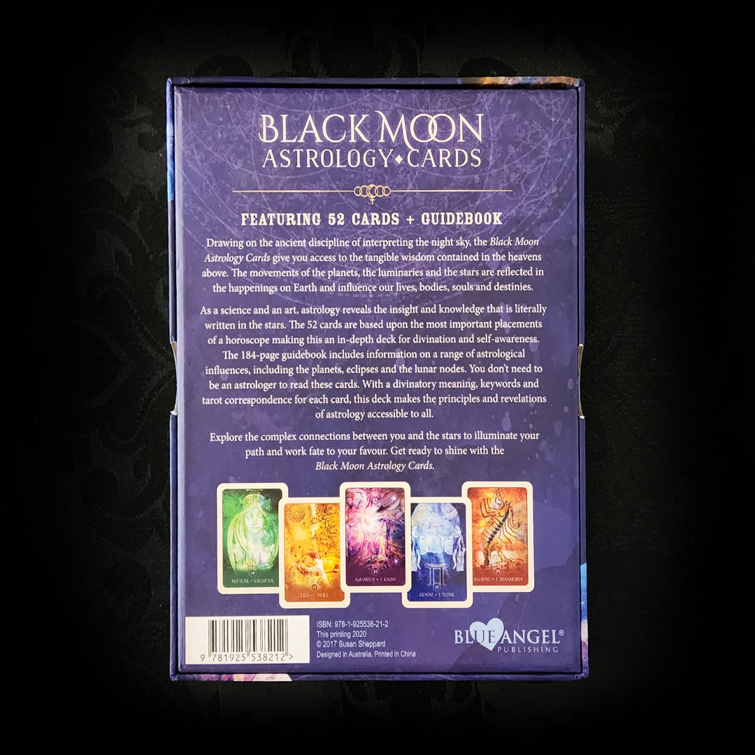 Cartes d'astrologie de la Lune Noire