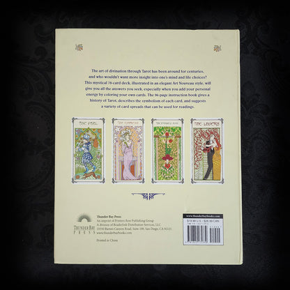 Color Your Own Tarot Book and Deck Set