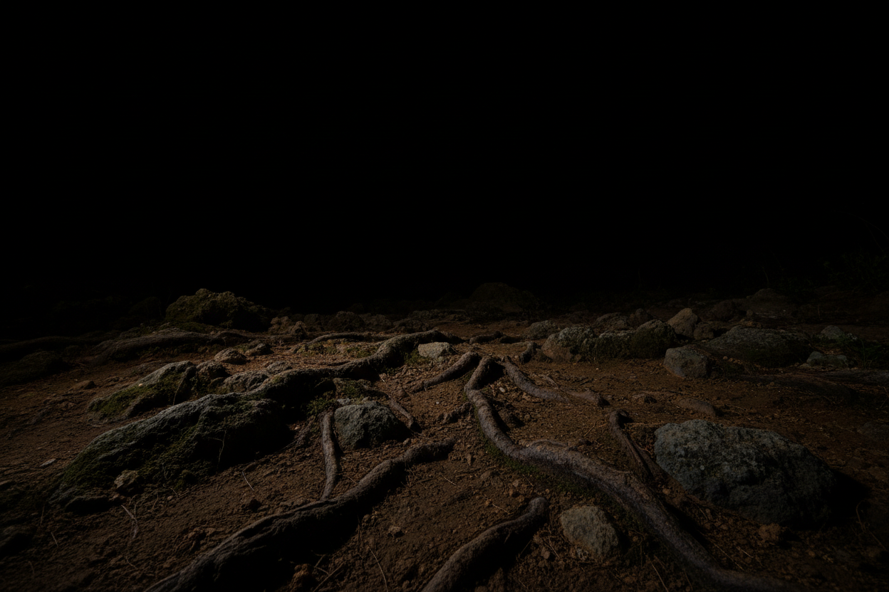 dark earthy night