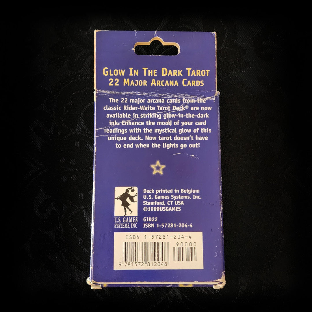 Glow In The Dark Tarot: 22 Major Arcana Cards First Edition