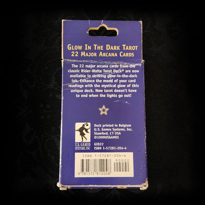 Glow In The Dark Tarot: 22 Major Arcana Cards First Edition