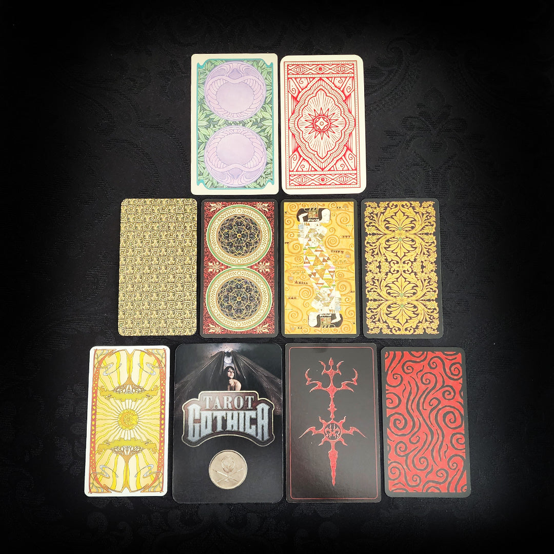 10 Mixed Temperance Tarot Cards