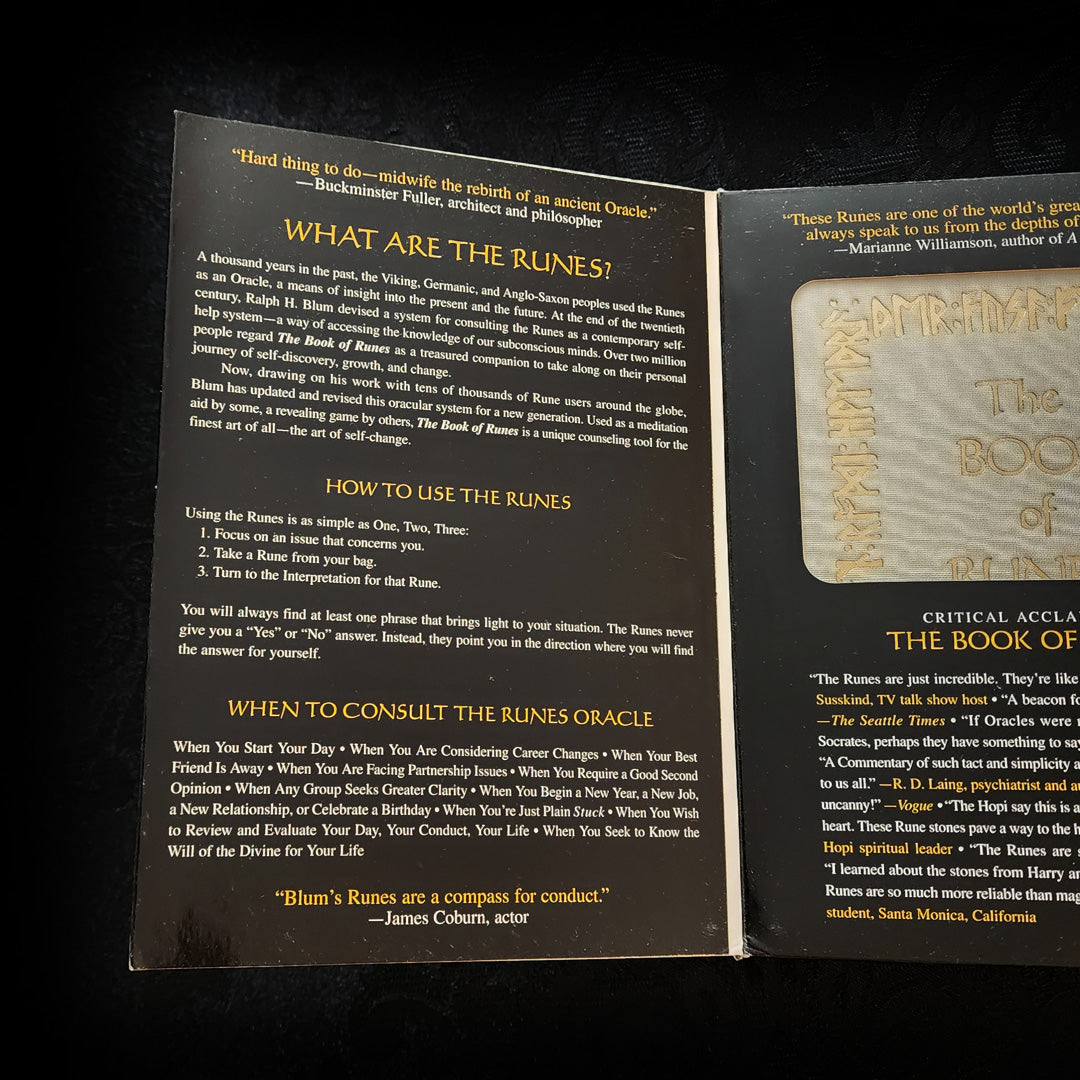 The Book of Runes 25th Anniversary Edition