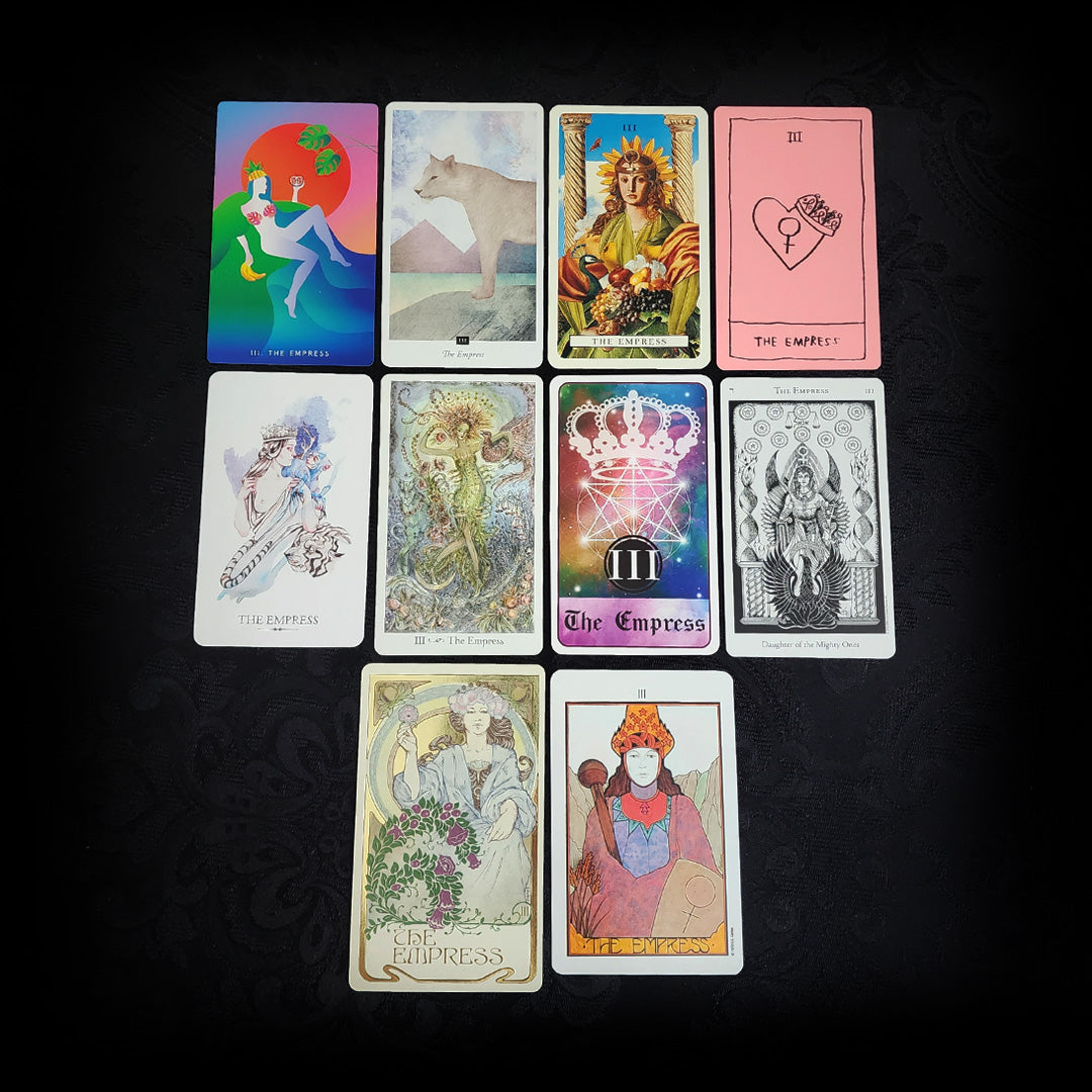 10 Mixed The Emperor Tarot Cards