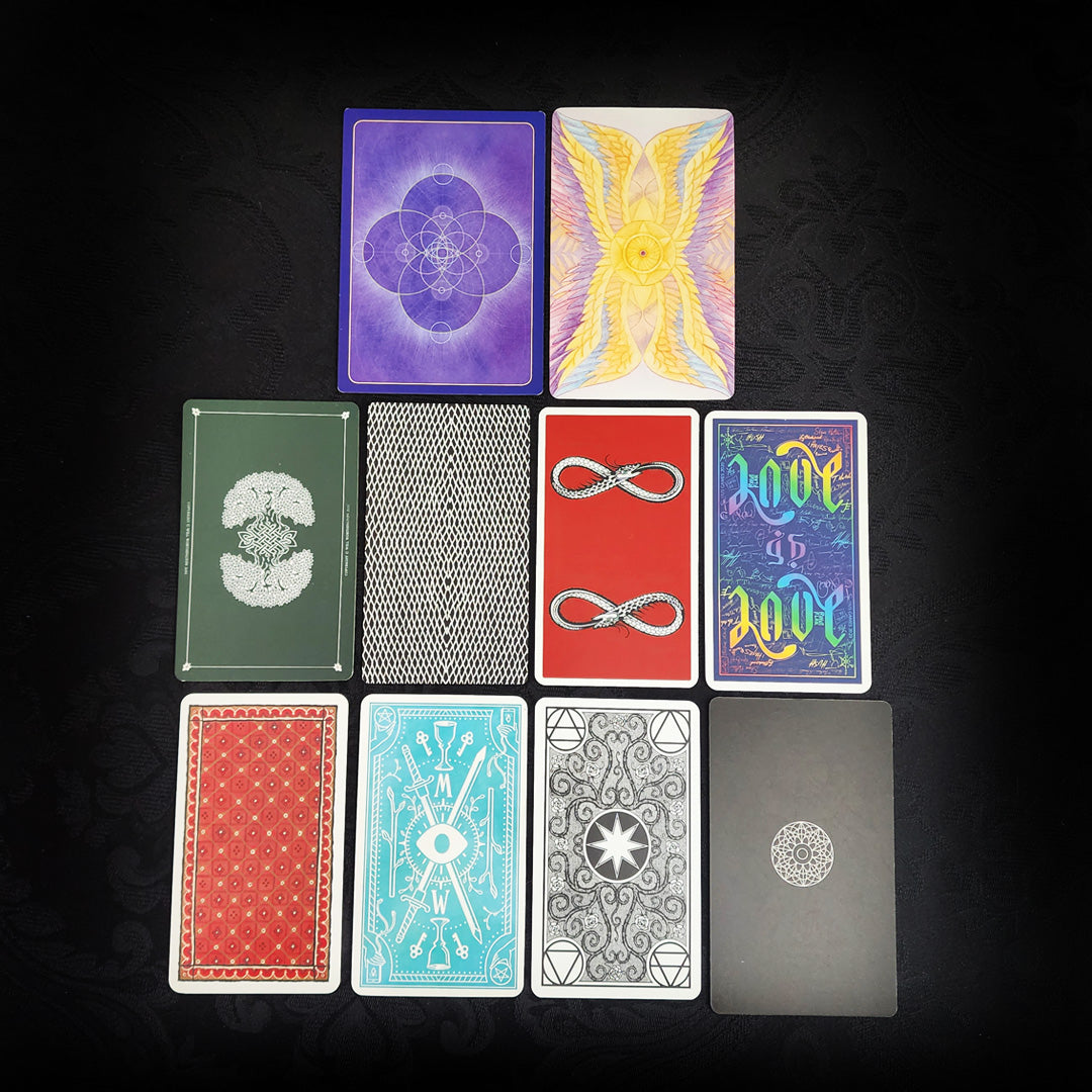 10 Mixed The Hanged Man Tarot Cards