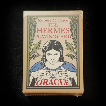 L'Oracle cartes à jouer Hermès (beige)