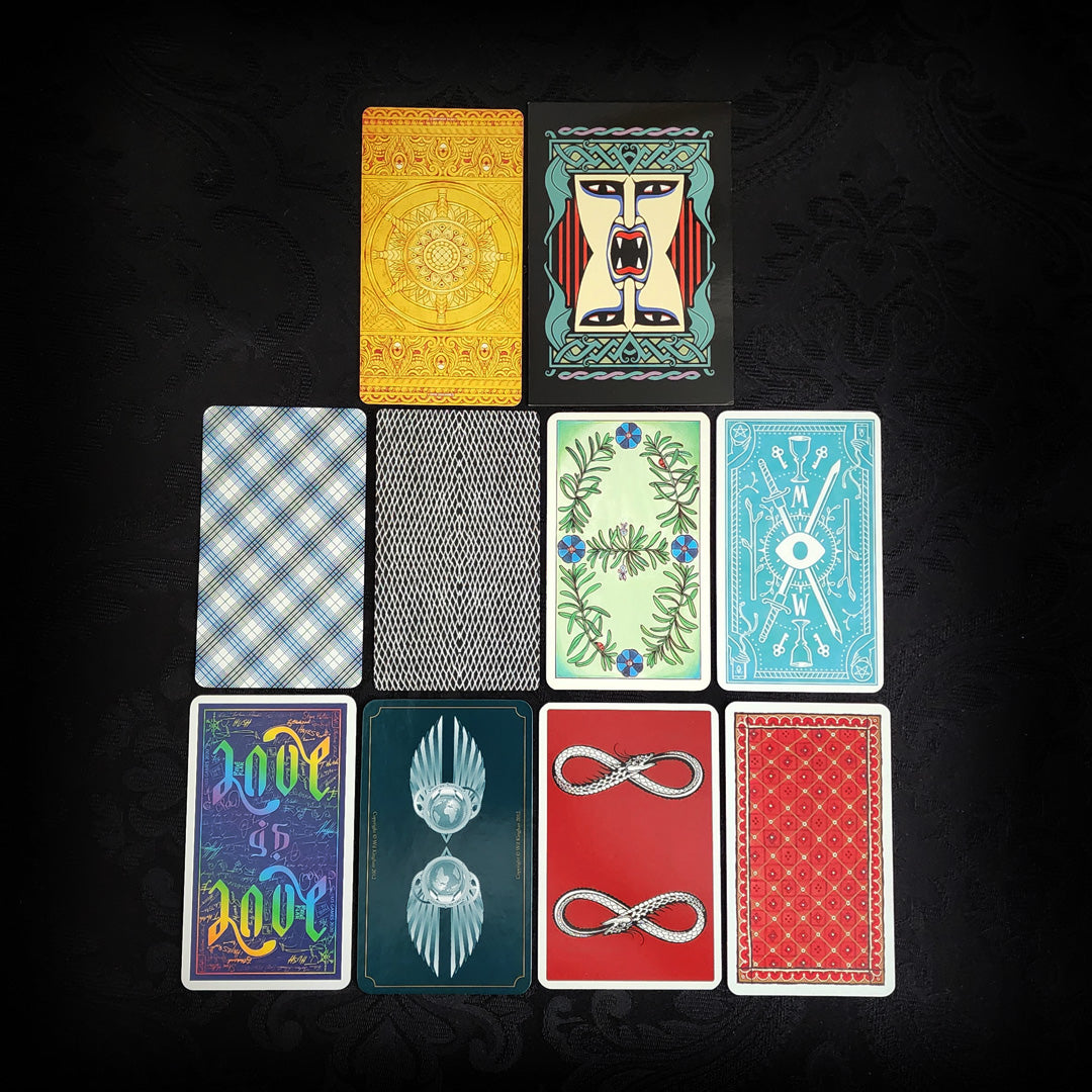 10 Mixed The Moon Tarot Cards