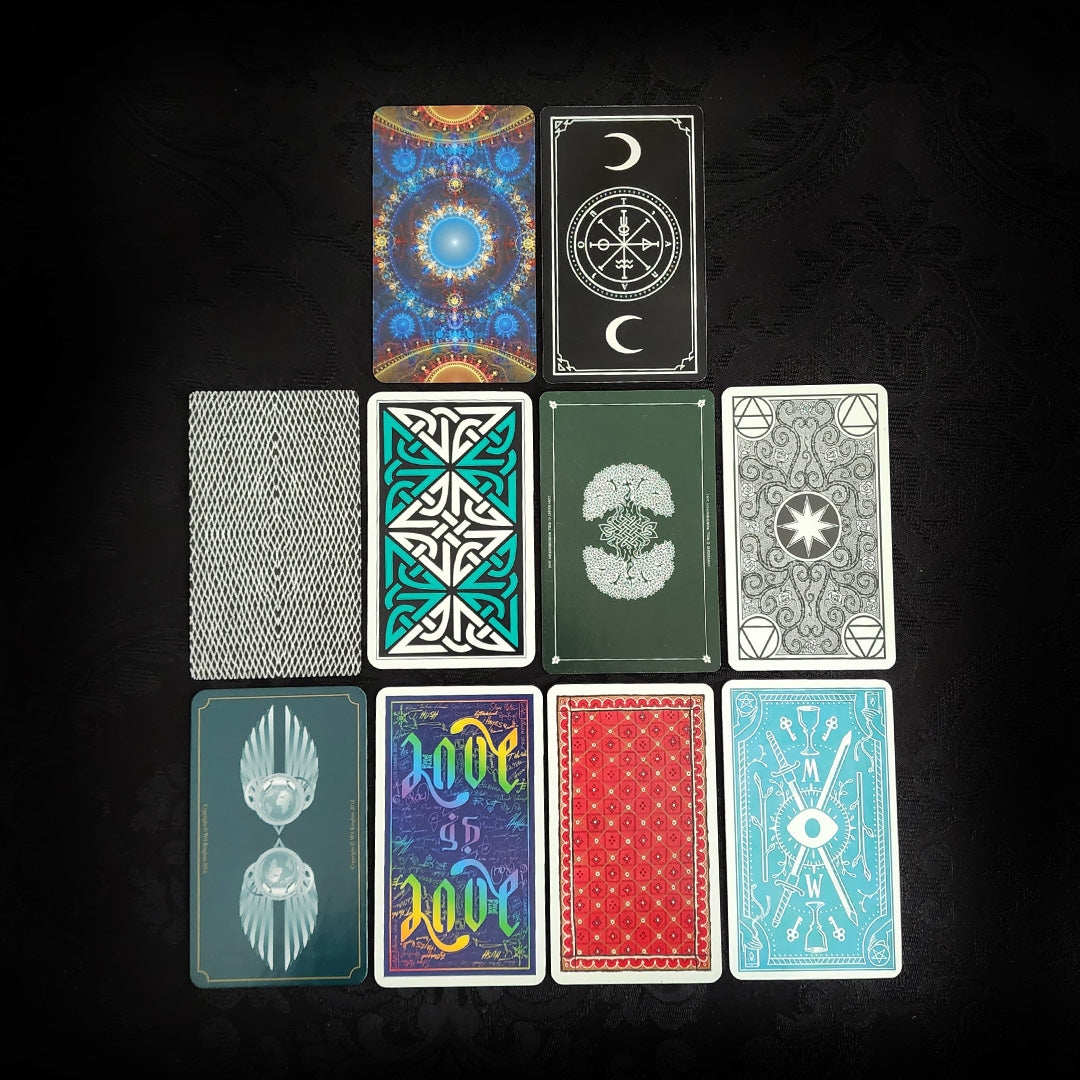 10 Mixed The Tower Tarot Cards