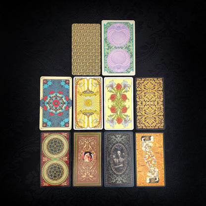 10 Mixed The Wheel of Fortune Tarot Cards
