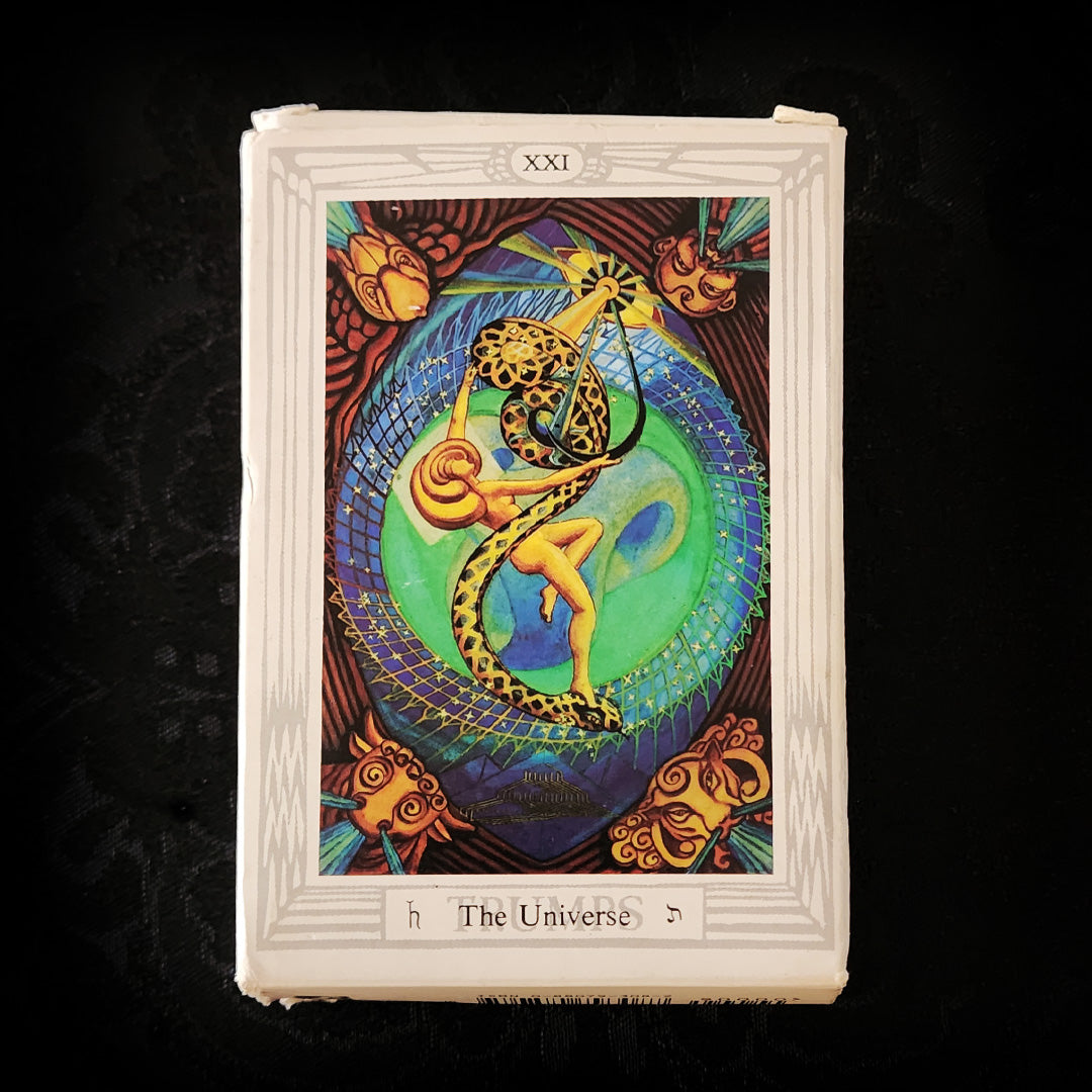 Aleister Crowley Thoth Tarot Deck Ordo Templi Orientis 1987 (sealed cards)