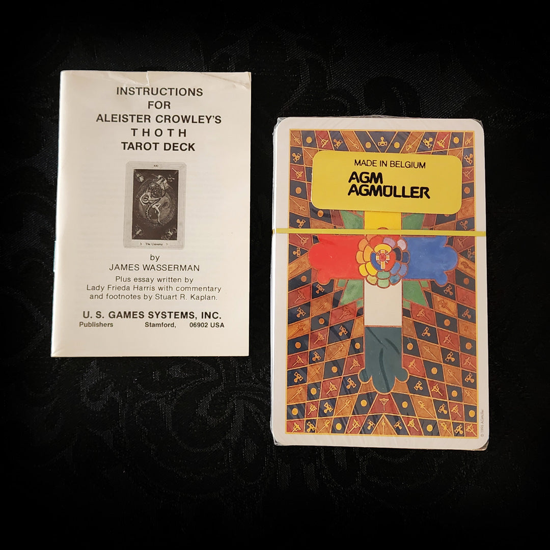 Aleister Crowley Thoth Tarot Deck Ordo Templi Orientis 1987 (sealed cards)