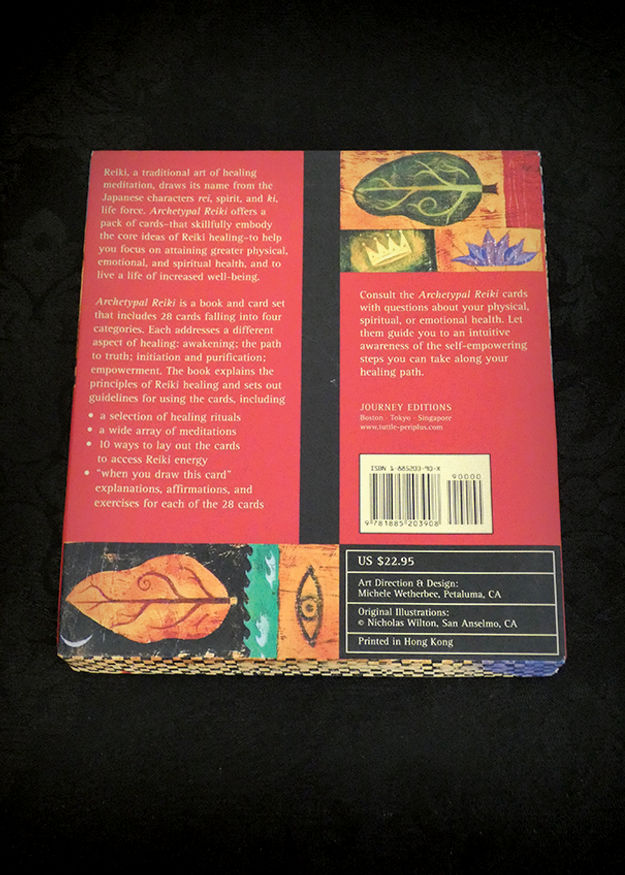 Livre et cartes de Reiki archétypal