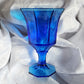 Blue Octagonal Goblet
