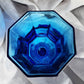 Blue Octagonal Goblet