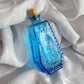 Vintage Blue Wheaton Glass Poison Bottle R.I.P.