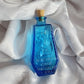 Vintage Blue Wheaton Glass Poison Bottle R.I.P.
