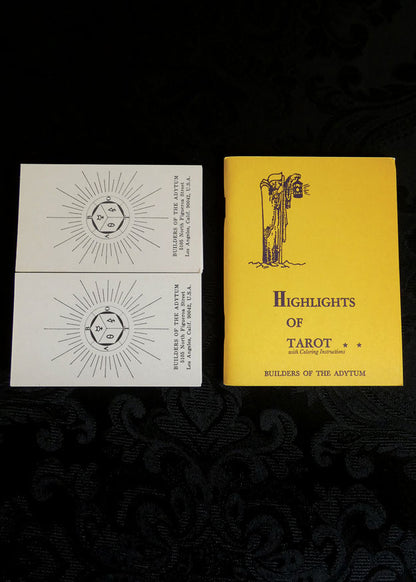 Le jeu de Tarot complet des Builders Of The Adytum