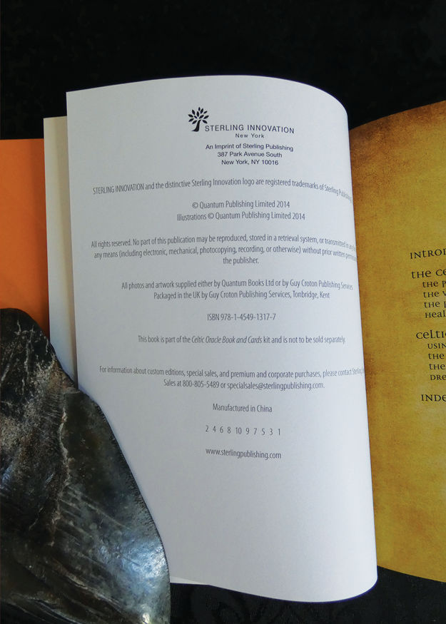 Livre et cartes de l'oracle celtique