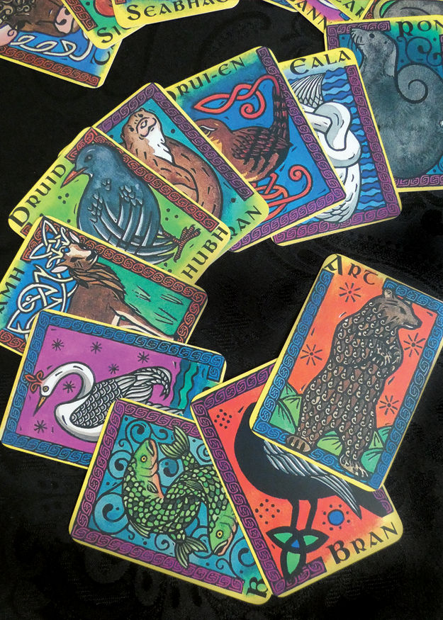 Livre et cartes de l'oracle celtique