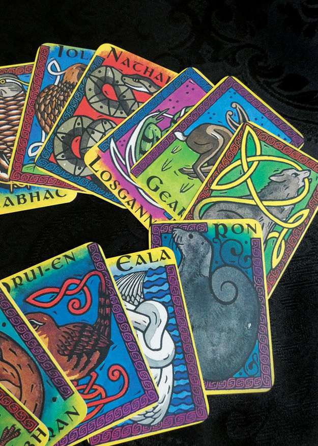 Livre et cartes de l'oracle celtique