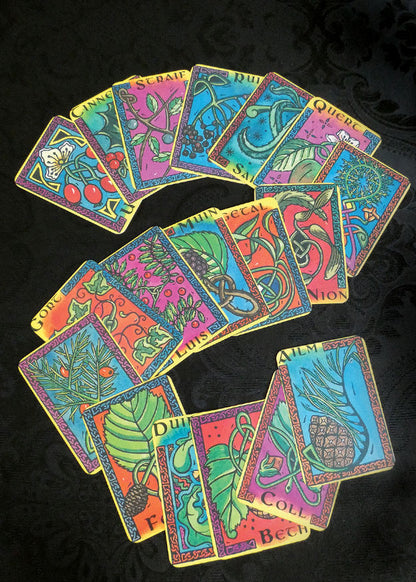Livre et cartes de l'oracle celtique
